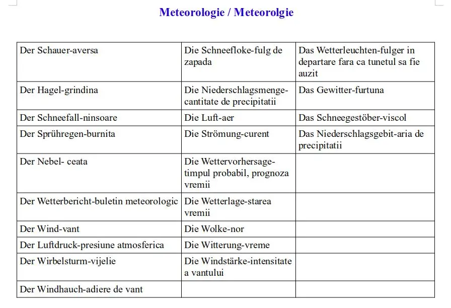 Vocabular