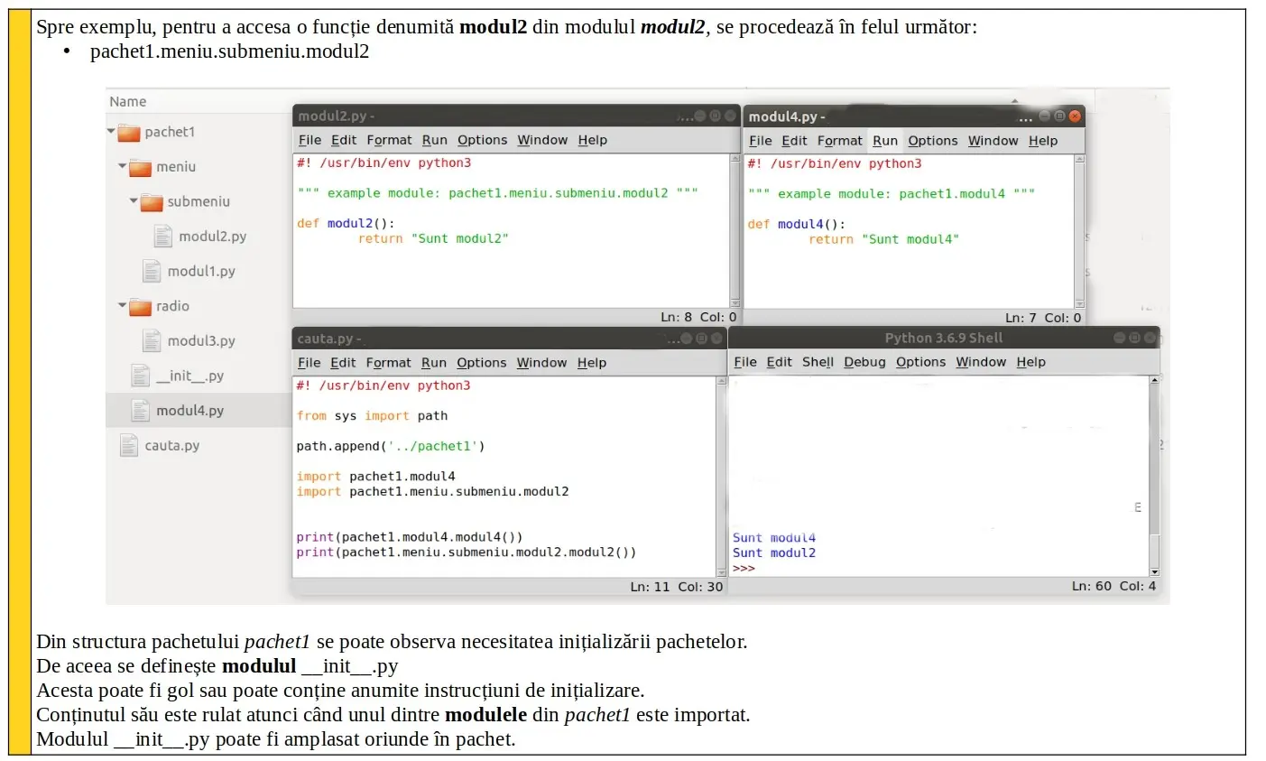 Python: Pachete